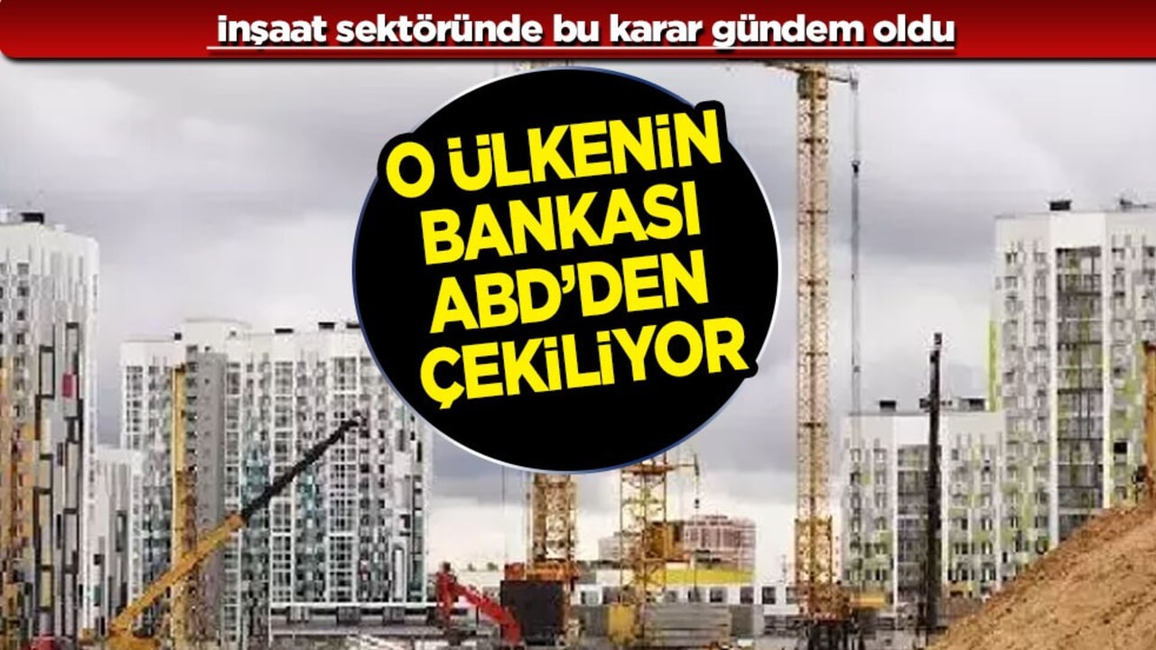 Alman emlak bankası ABD’den çekiliyor! Almanya kararı: Orta Doğu krizi inşaatı vurdu!