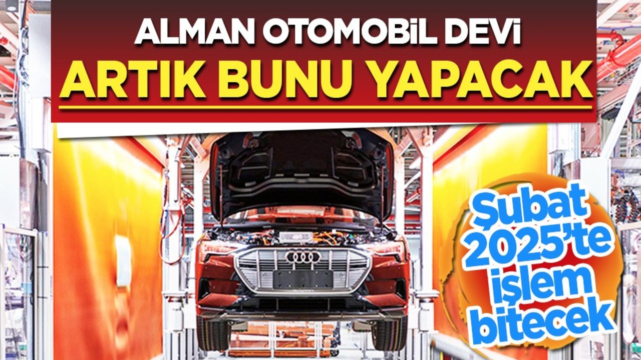 Alman otomobil devi Audi kötü haberi verdi: Fabrikasını kapatma kararı aldı!