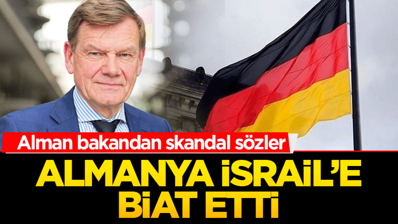 Almanya, İsrail’e biat etti! Alman bakandan skandal sözler