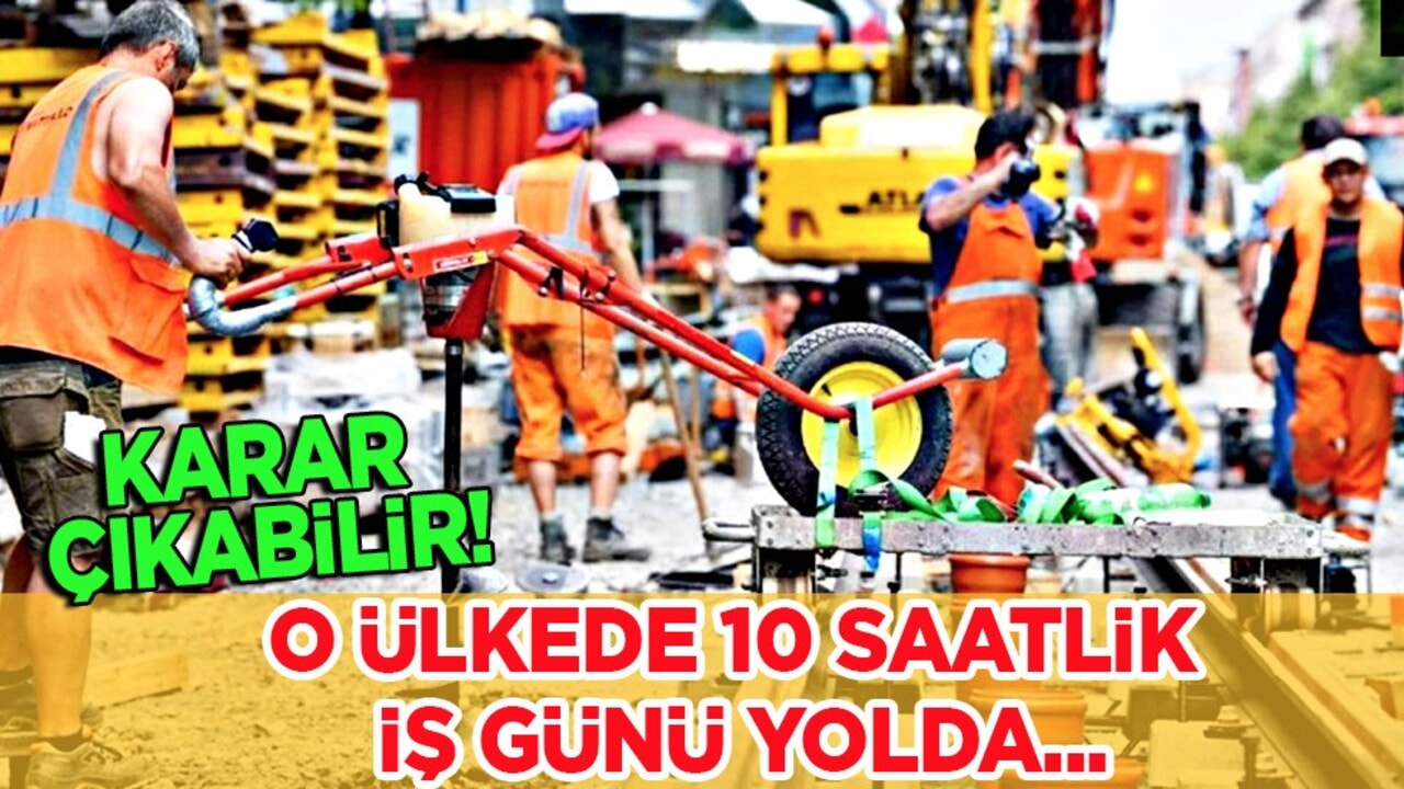 Almanya kararı ilan etmişti: 10 saatlik iş günü yolda! Tartışmalara neden oldu!