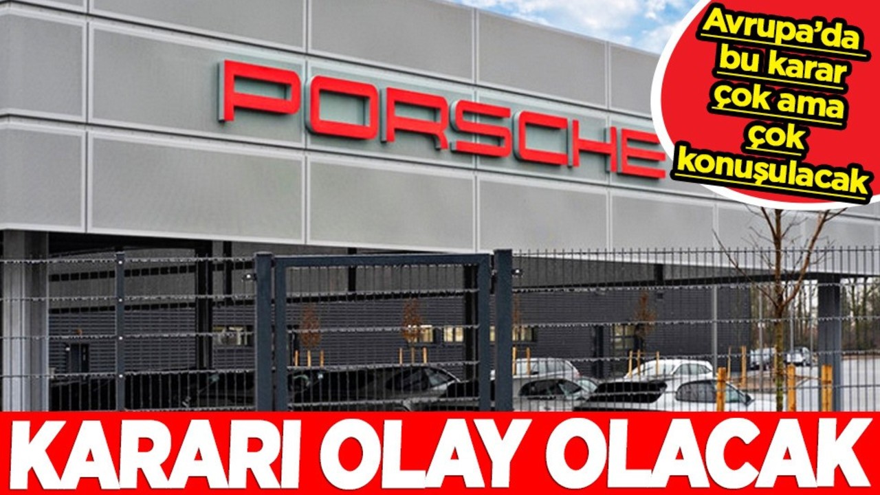 Almanya'da birçok firma iflas etti: Otomotiv sıkıntısı büyüyor: Porsche Holding, VW’deki pay değerini indirdi!