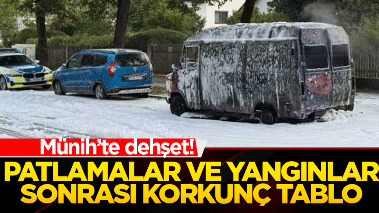 Almanya’da dehşet! Münih’te patlama: Ölü ve yaralılar var