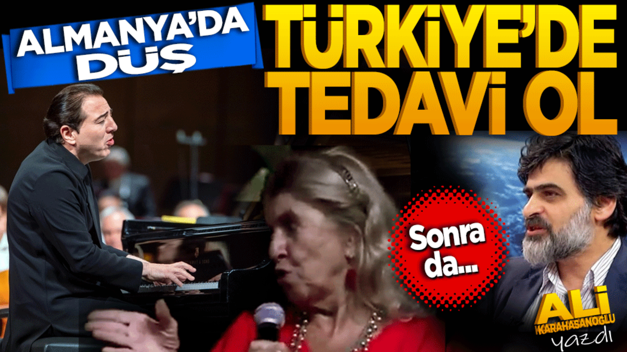 Almanya’da düş.. Türkiye’de tedavi ol, sonra da…