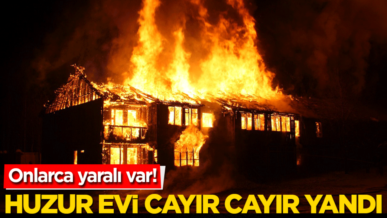 Almanya'da huzurevinde korkutan yangın! Çok sayıda yaralı var