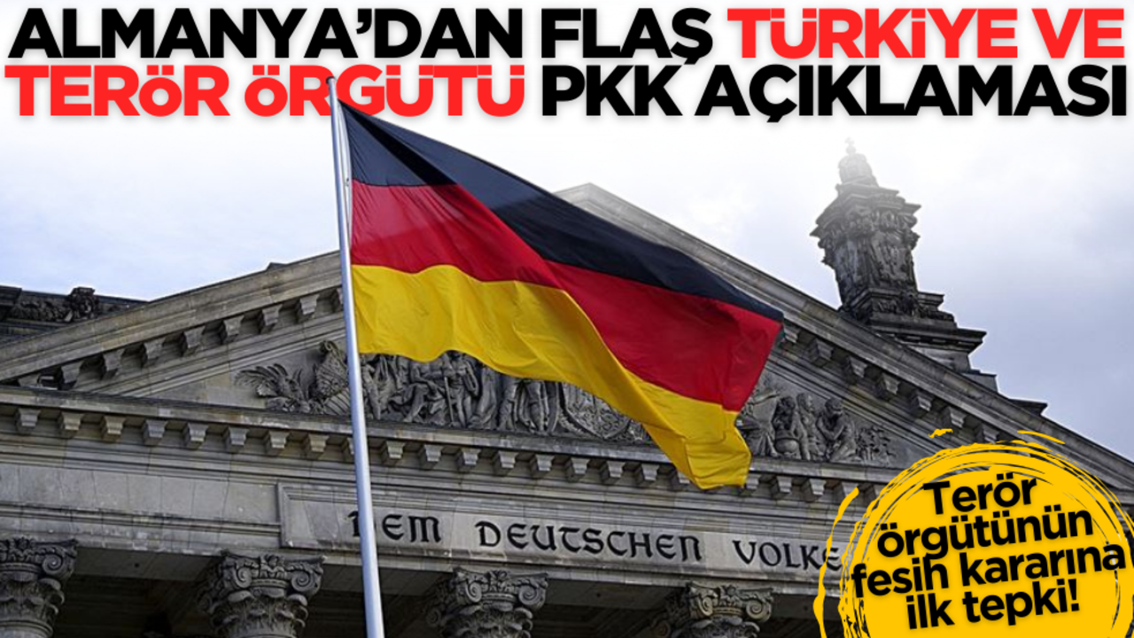 Almanya’dan flaş Türkiye ve PKK açıklaması! Terör örgütünün fesih kararına ilk tepki