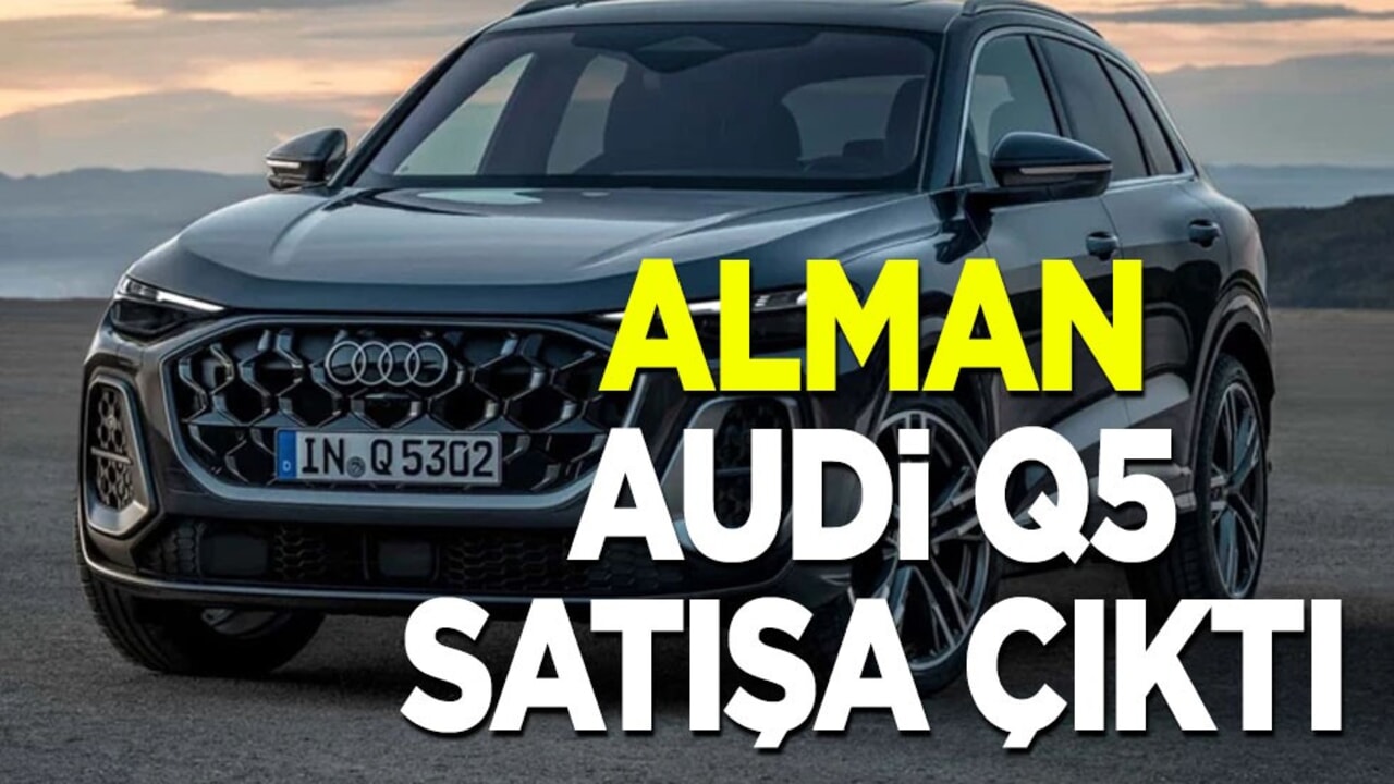 Almanya'dan gelen yeni Audi Q50: Türkiye'de otomobil satışı başladı! Rekor sipariş kırabilir!