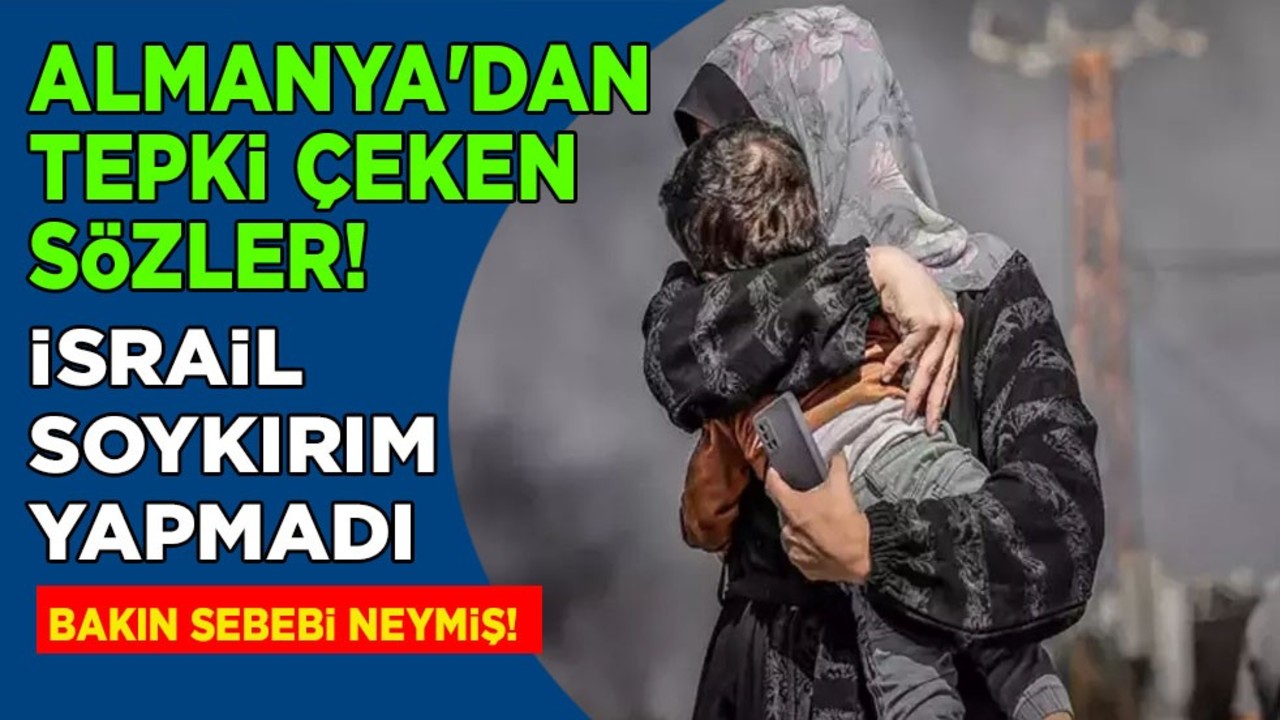 Almanya'dan tepki çeken sözler! Önemli isim açıkladı: İsrail'in soykırım yapmadı, emare yok! Sert tepkiler yağıyor
