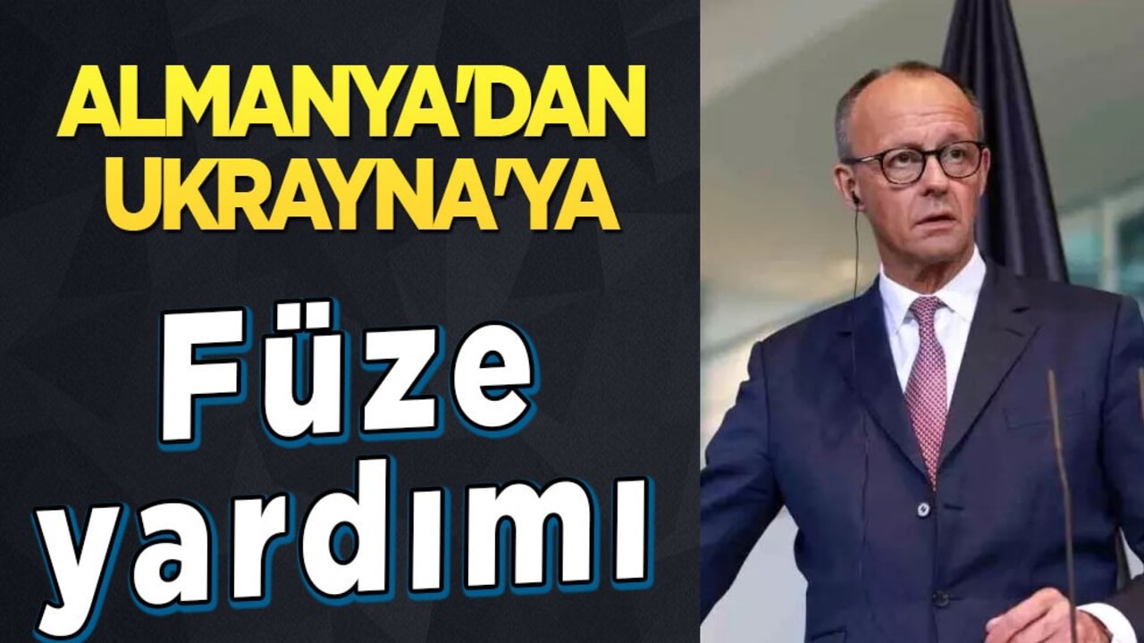 Almanya'dan Ukrayna'ya füze yardımı!
