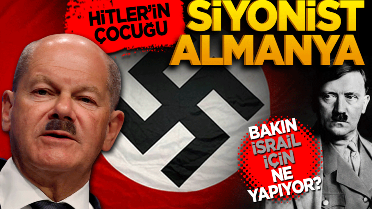 Hitler’in çocuğu Siyonist Almanya! Bakın İsrail için ne yapıyor?