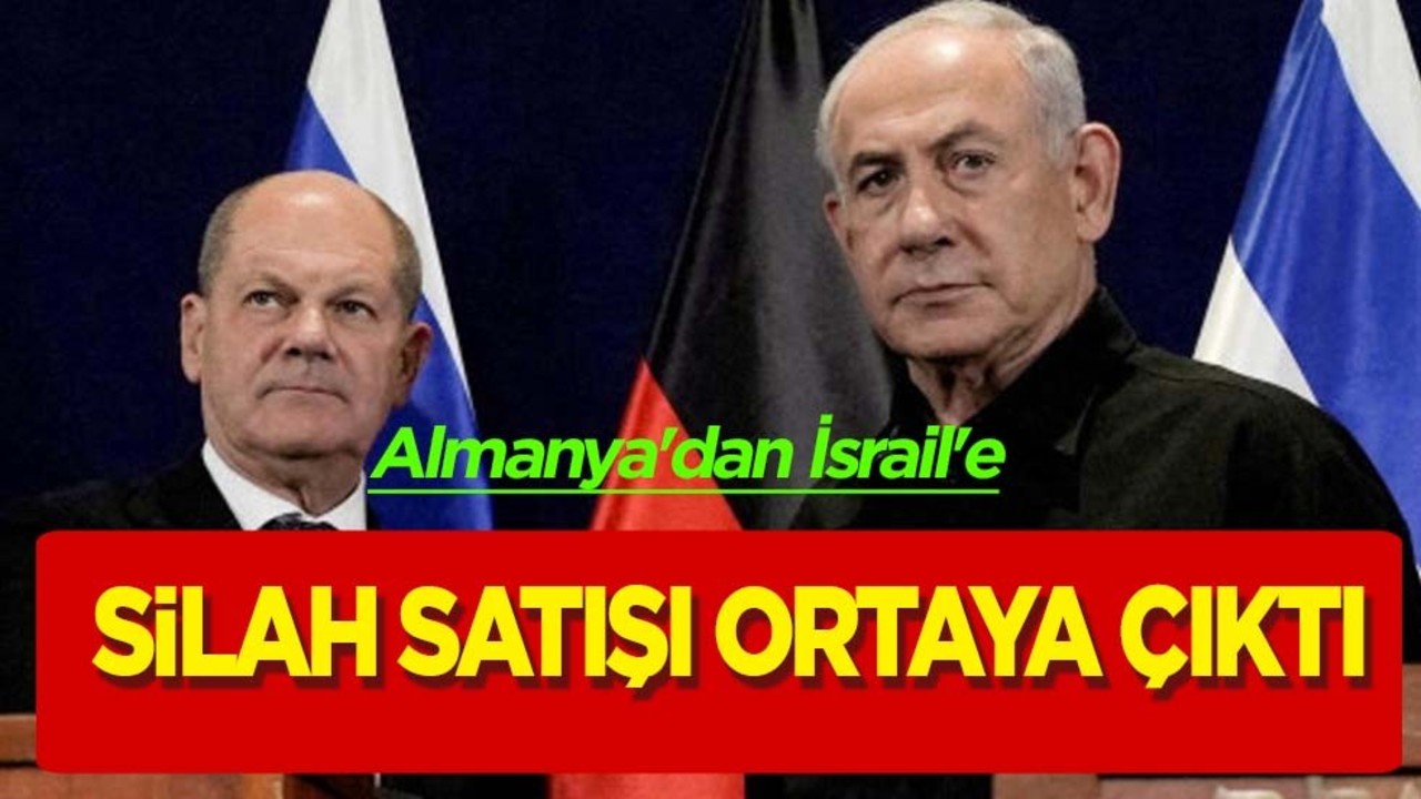 Almanya'nın İsrail'e silah satışı! En az 131 milyonluk para verdi! Dünya endişeli! 