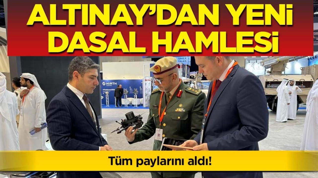 ALTINAY Savunma Teknolojileri A.Ş'nin yeni DASAL hamlesi: Flaş gelişme! ASELSAN'ın paylarını devraldılar