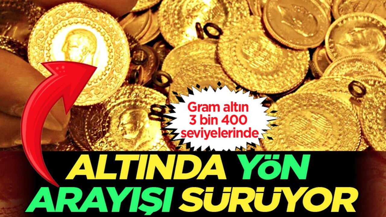 Altında yön arayışı sürüyor: Gram altın 3 bin 400 seviyelerinde! Trump'ın altın vizesi nedir?