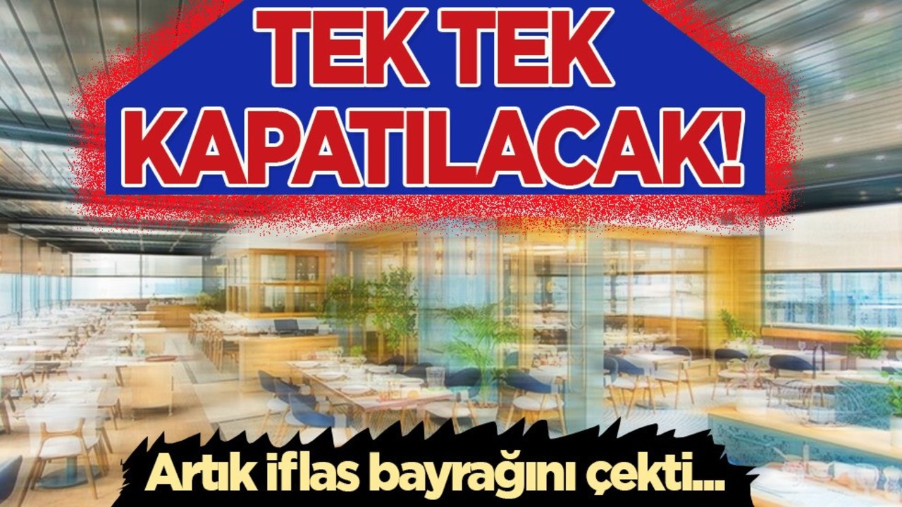 Amerikalı ünlü şirketi: Restoran zinciri İflas etti! Batı'da iflas dalgası sürüyor kaçan kaçana... Devler batıyor