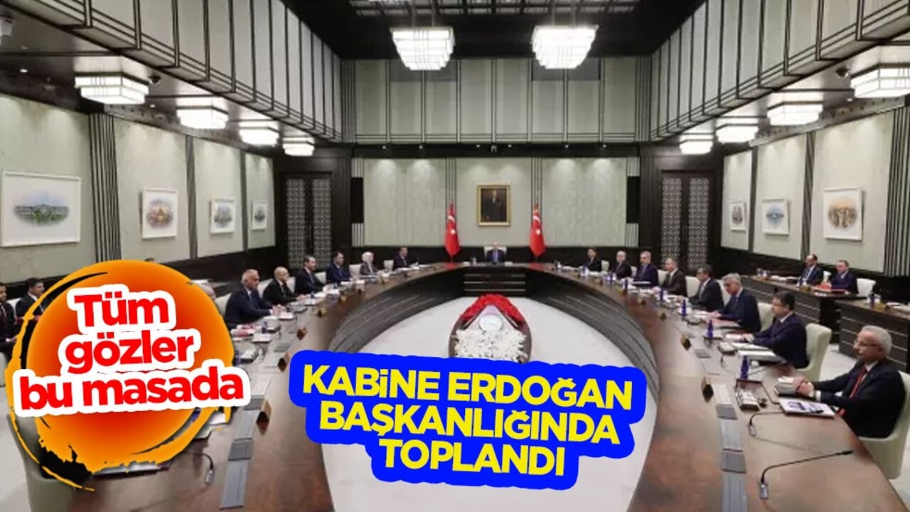 PKK'nın fesih kararı! Ana gündem: Kabine Erdoğan başkanlığında toplandı!