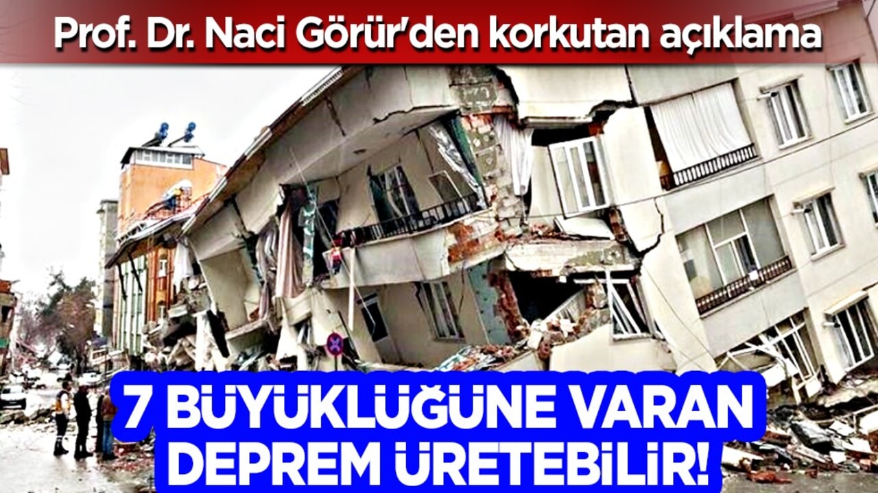 Ankara depremi sonrası Prof. Dr. Naci Görür'den korkutan açıklama: '7 büyüklüğüne varan deprem üretebilir'