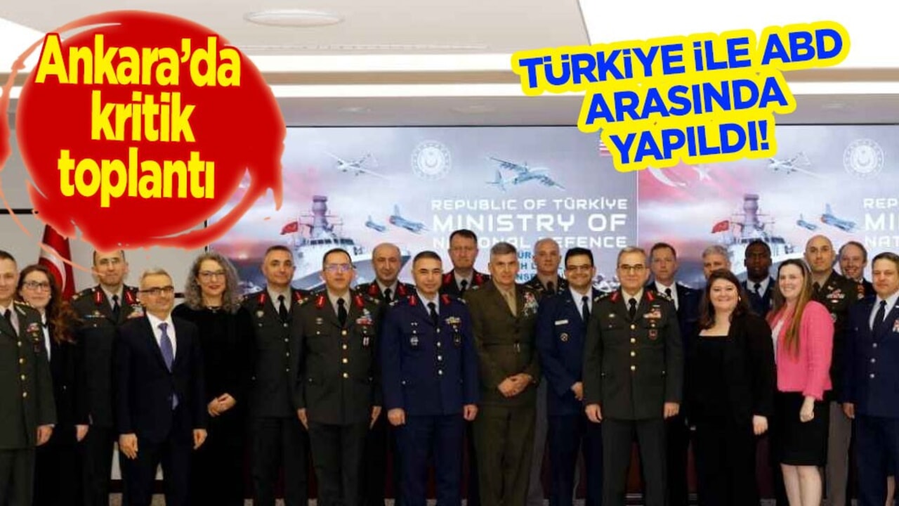Ankara’da kritik Türkiye ile ABD arasında savunma toplantısı! İlişkin yeni adımlar geldi