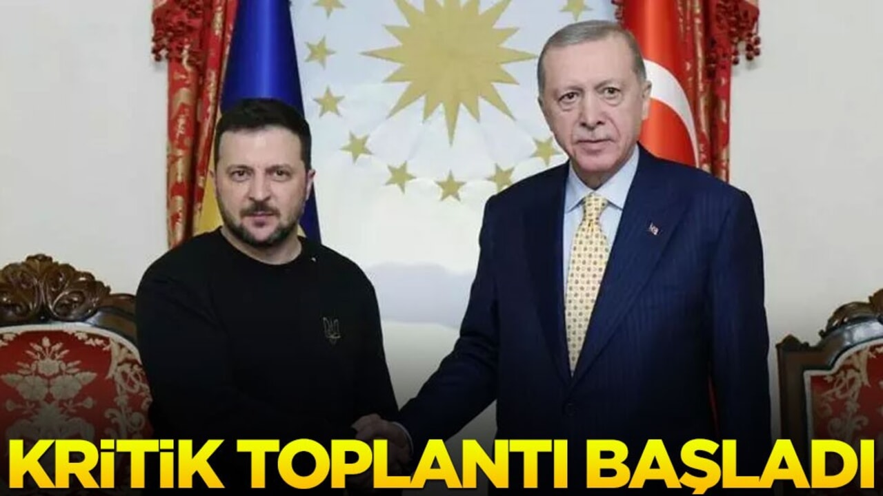 Ankara'daki Erdoğan- Zelenski görüşmesi başladı