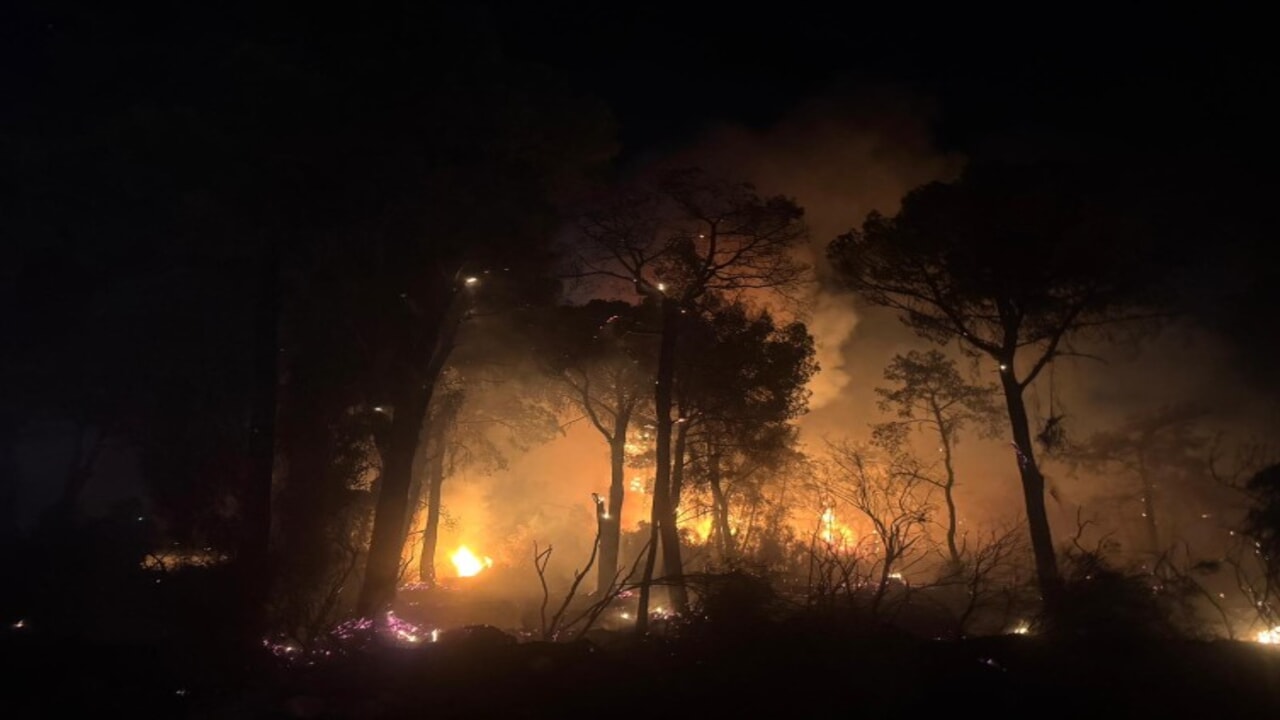 Antalya'da Orman Yangını: Ekipler Müdahale Ediyor