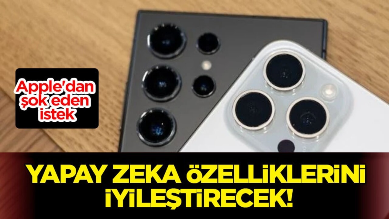 Apple'dan şok eden istek: Yapay zeka özelliklerini Samsung iyileştirecek! Flaş gelişme