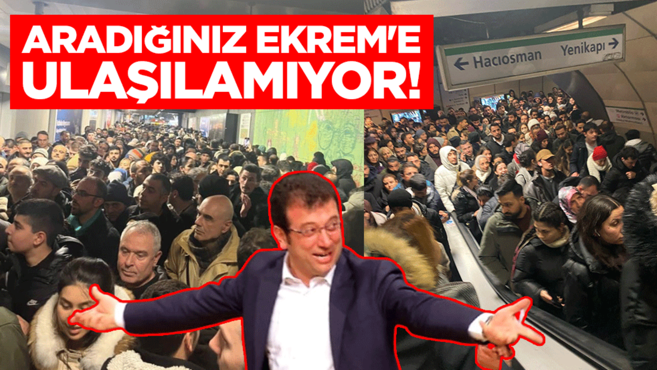 Aradığınız Ekrem'e ulaşılamıyor!