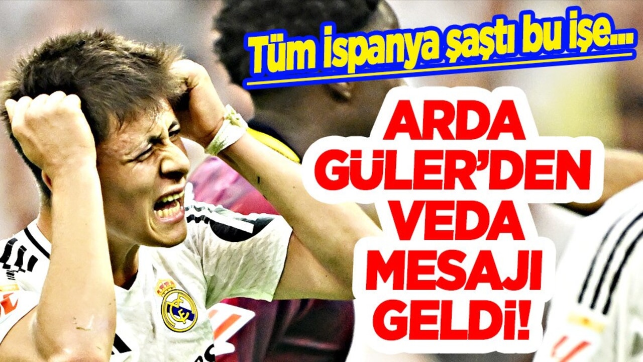 Arda Güler'den Ancelotti'ye veda mesajı! Net açıklama: Gurur duydum, minnettar olacağım