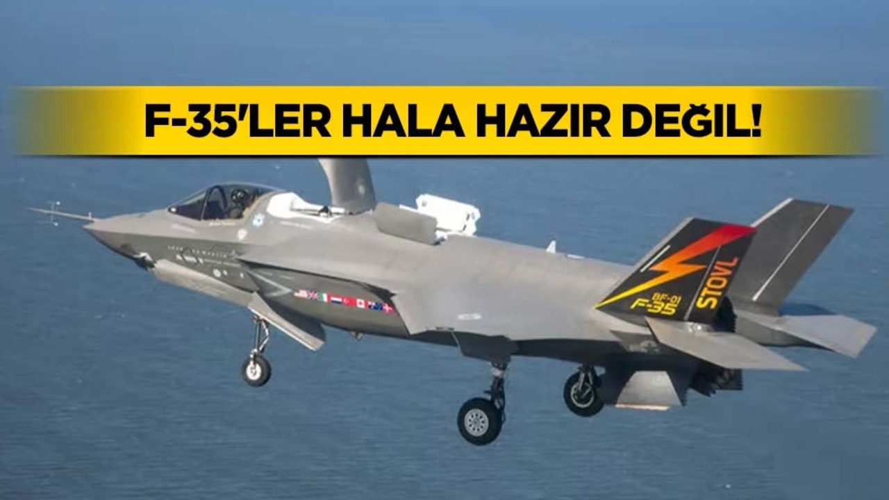  F-35'ler savaş uçağı hala harbe hazırlık hedeflerini yakalayamıyor! Devler takipte: Artan harcamalara rağmen