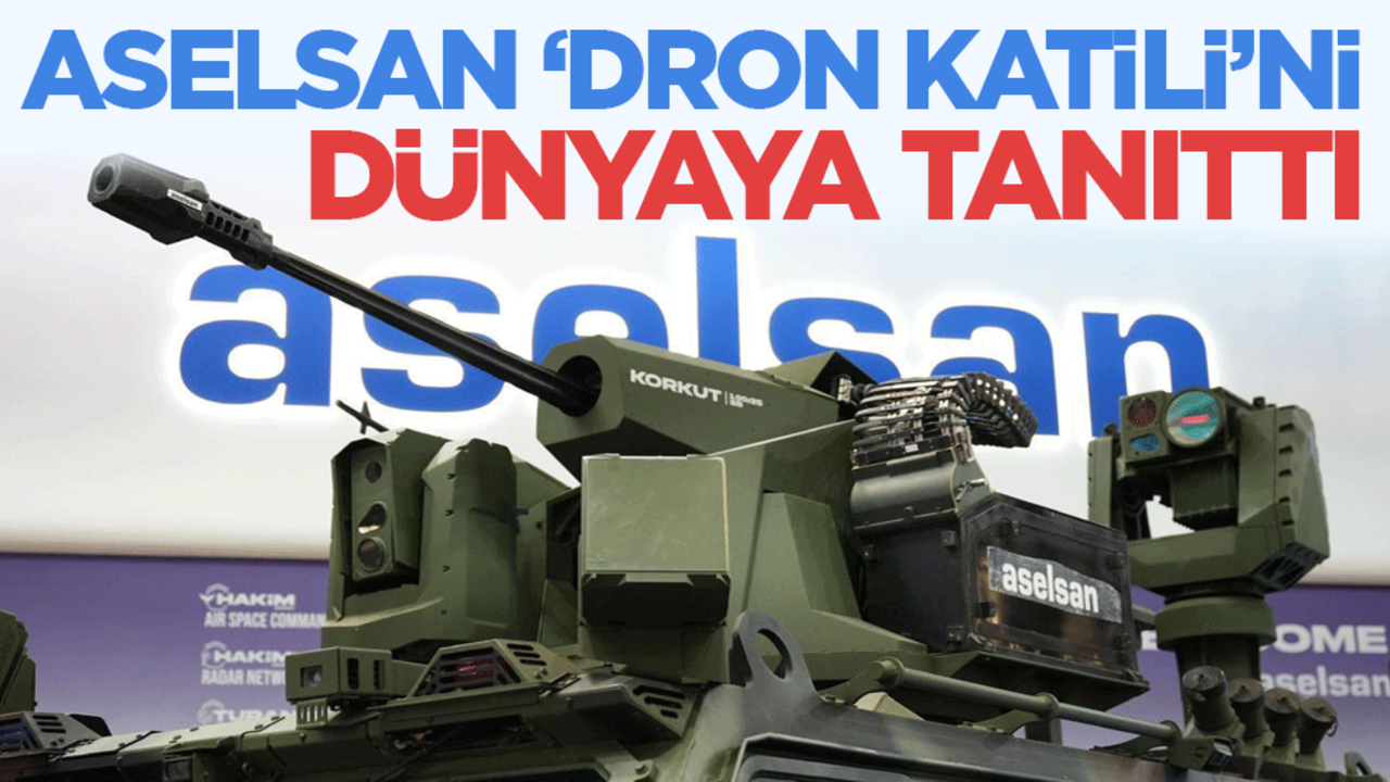 ASELSAN ‘dron katili’ni ilk kez dünyaya tanıttı