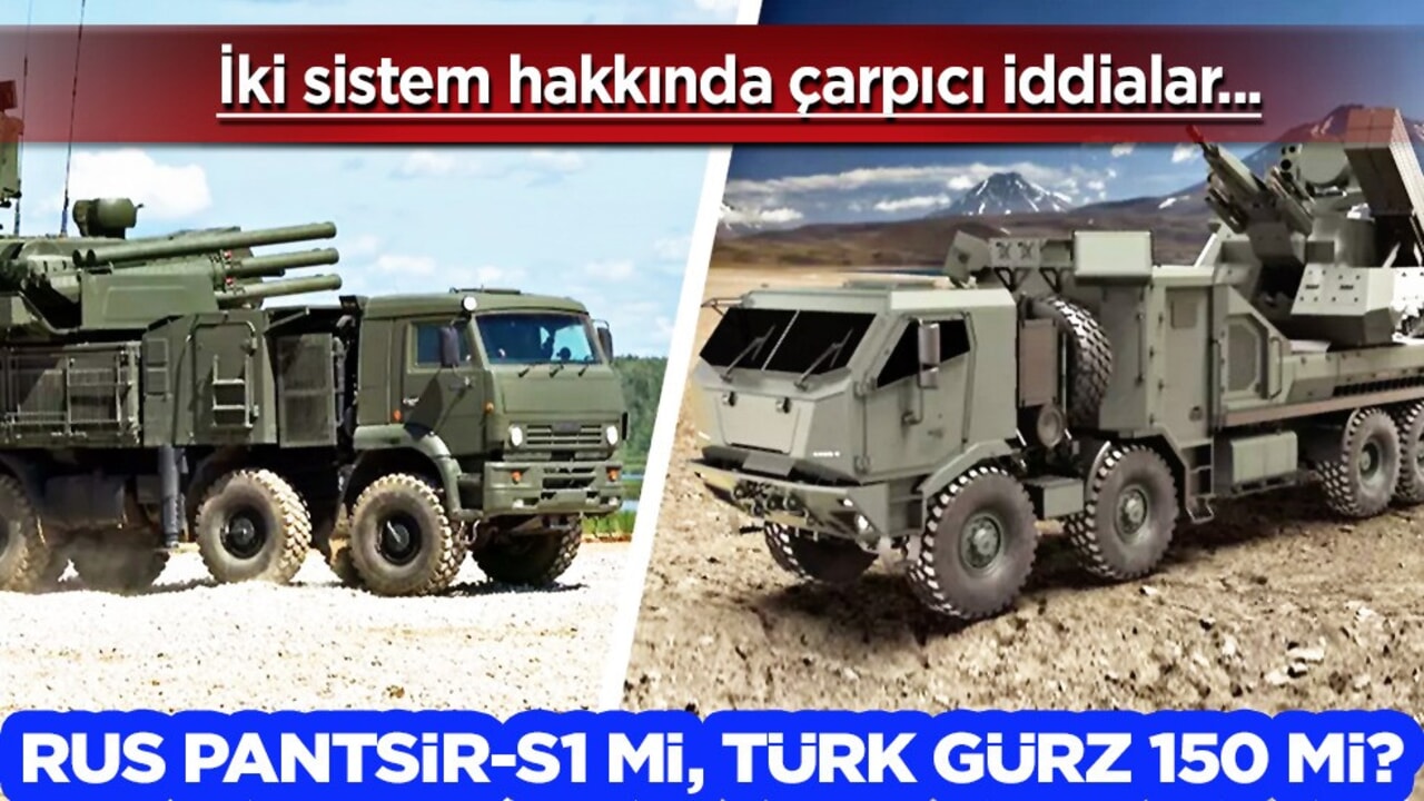 ﻿Rus Pantsir-S1 mi, Türkiye'nin Türk Gürz 150 mi? ASELSAN tahtında etmeye geliyor