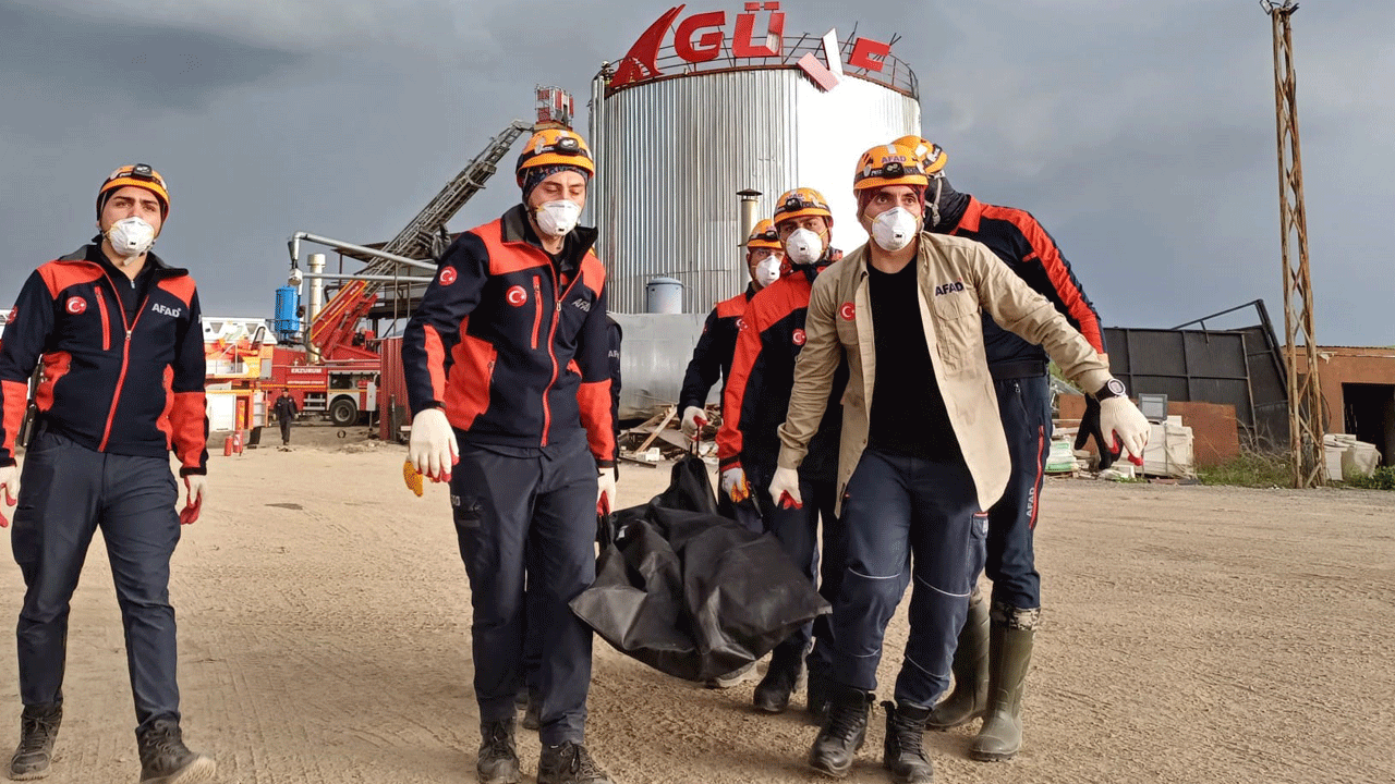 Asfalt tesisi patladı: 1 ölü, 1 yaralı