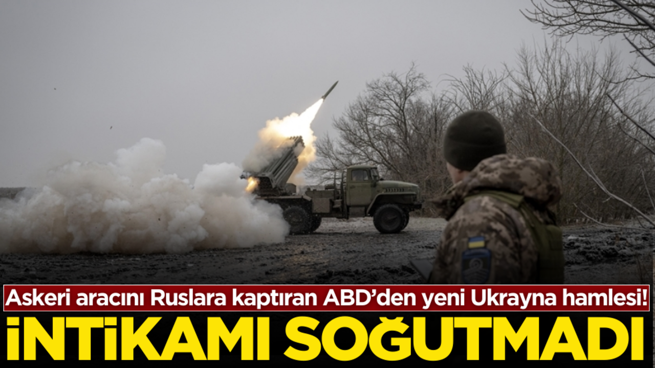 Askeri aracını Ruslara kaptıran ABD’den yeni Ukrayna hamlesi! İntikamı soğutmadı…