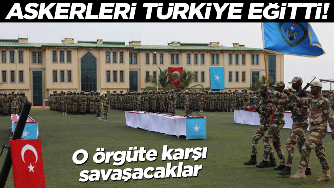 Askerleri Türkiye eğitti! O örgüte karşı savaşacaklar