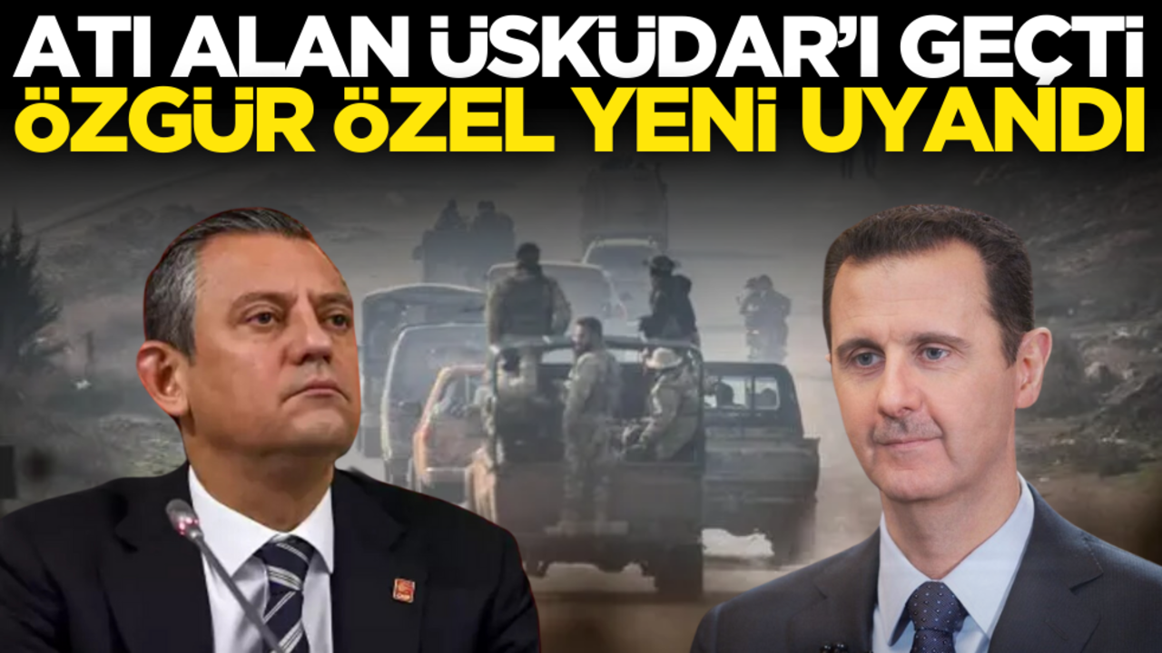 Atı alan Üsküdar’ı geçti, Özgür Özel yeni uyandı