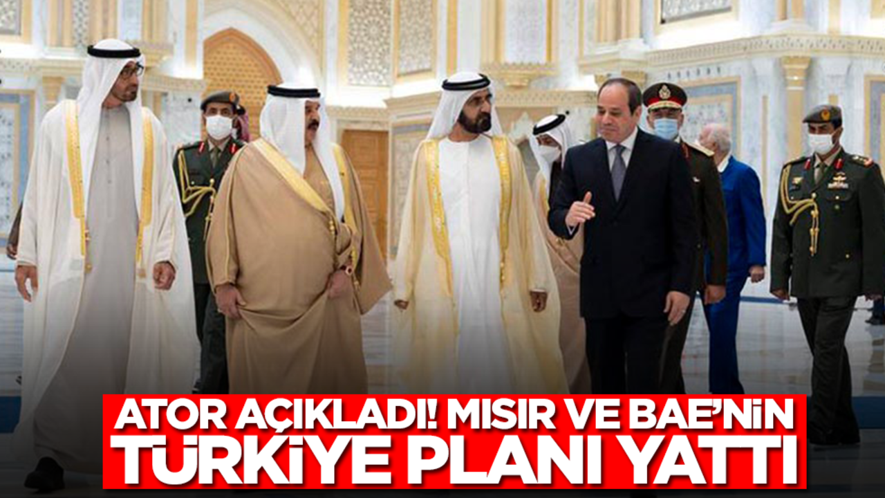 ATOR açıkladı: BAE ve Mısır'ın Türkiye planı yattı