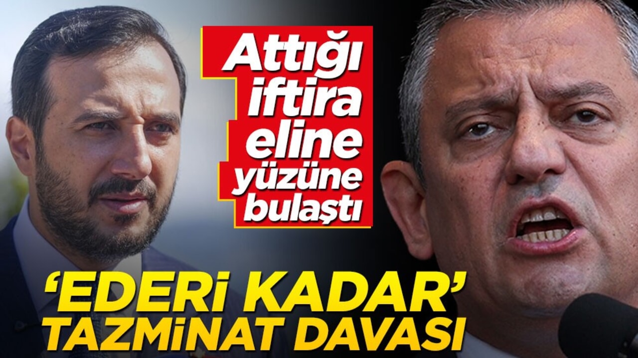 Attığı iftira eline yüzüne bulaştı! Özgür Özel’e ‘ederi kadar’ dava açıldı