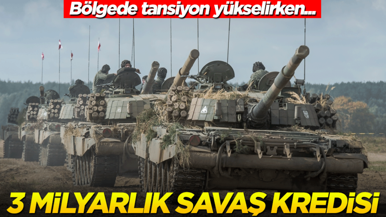 Avrupa ülkesinden 3 milyar dolarlık "savaş kredisi!"