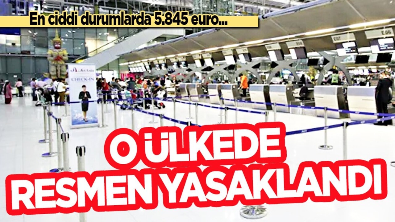 Avrupalı yolcuların ülkeye bu ürünleri getirmesi yasaklandı: Bir ilk, ciddi yaptırım