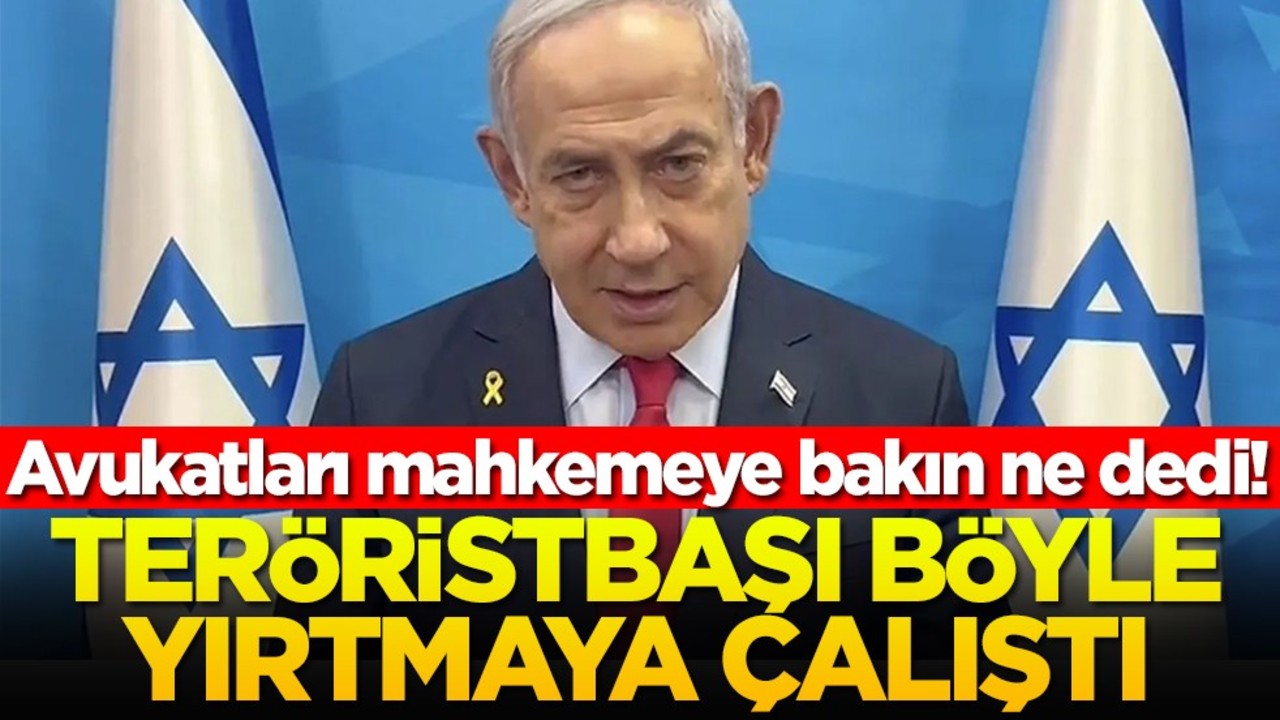 Avukatları mahkemeye bakın ne dedi! Teröristbaşı böyle yırtmaya çalıştı