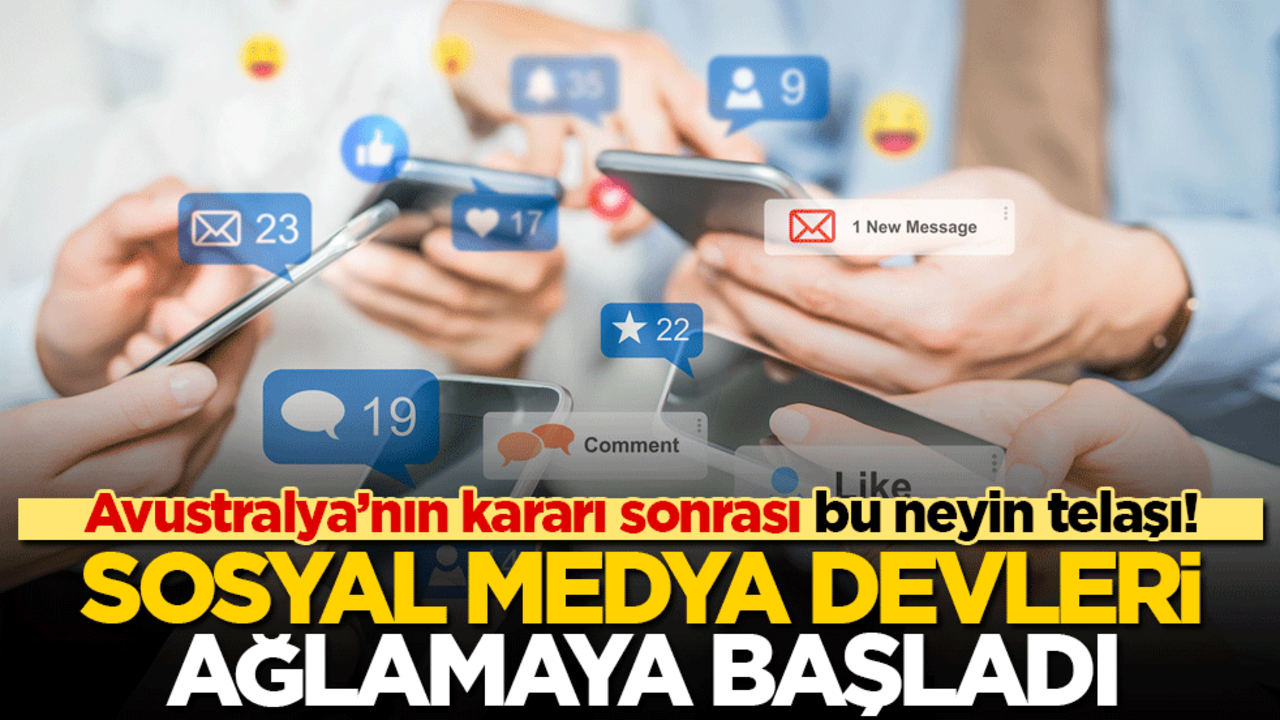 Avustralya’nın kararı sonrası bu neyin telaşı! Sosyal medya devleri ağlamaya başladı