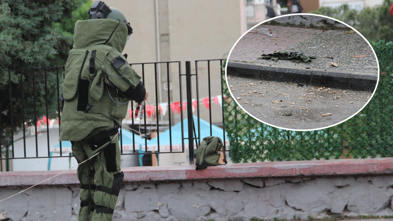 Aydın’da bomba paniği: Okul önünde bulunan şüpheli çanta patlatıldı