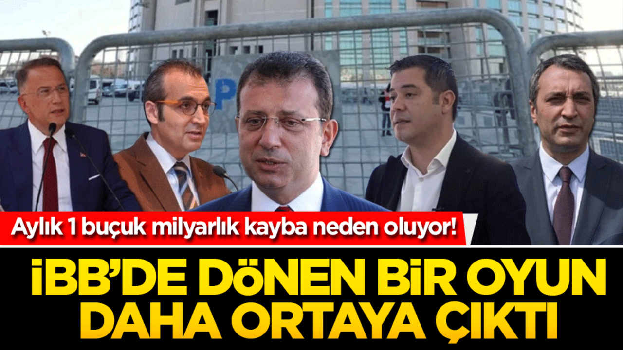 Aylık 1 buçuk milyarlık kayba neden oluyor! İBB’de dönen bir oyun daha ortaya çıktı