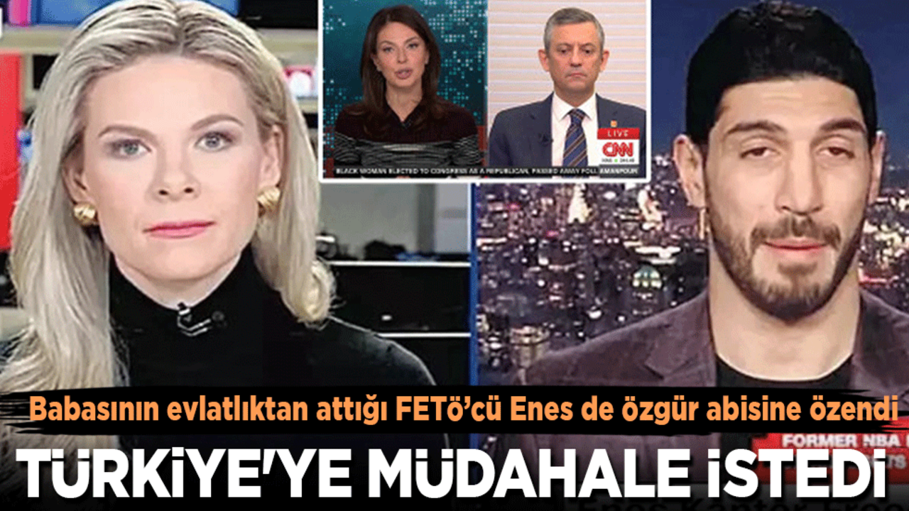 Babasının evlatlıktan attığı FETÖ’cü Enes de Özgür abisine özendi: Türkiye'ye müdahale istedi