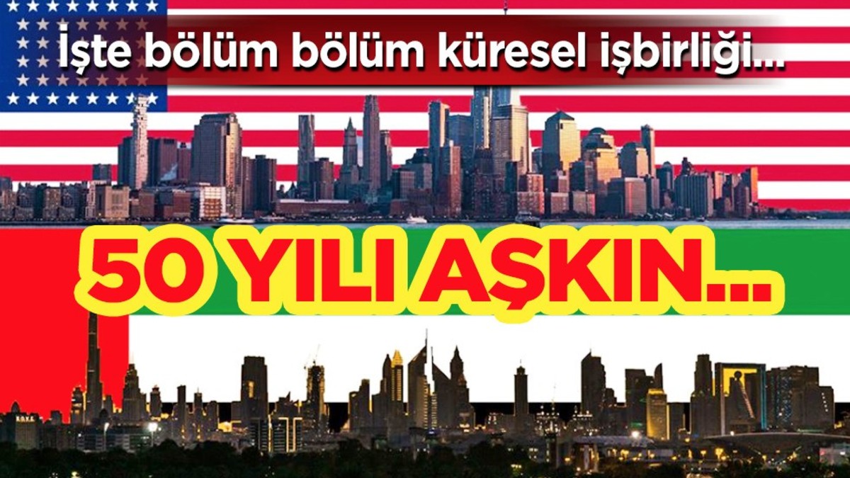 BAE'liler çıldırdı! BAE ve Amerika: 50 Yıllık ortaklığın önemli başlıkları! Milyonluk destek: Ticaret, iklim, enerji...