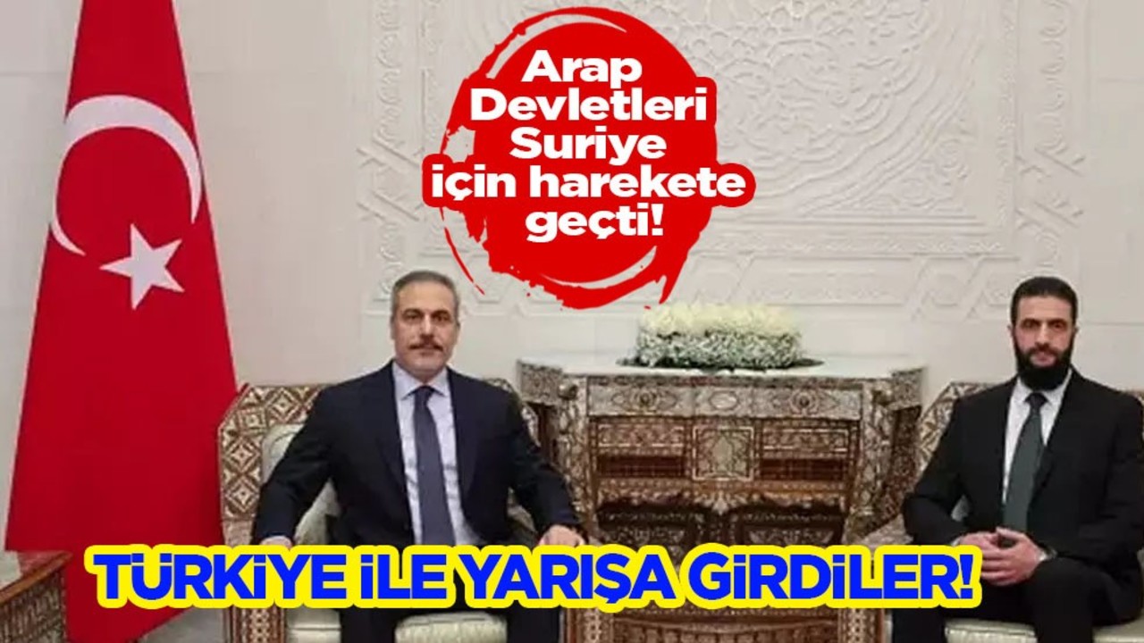 BAE ve Ürdün yarışa girdiler! Arap Devletleri Suriye için harekete geçti!