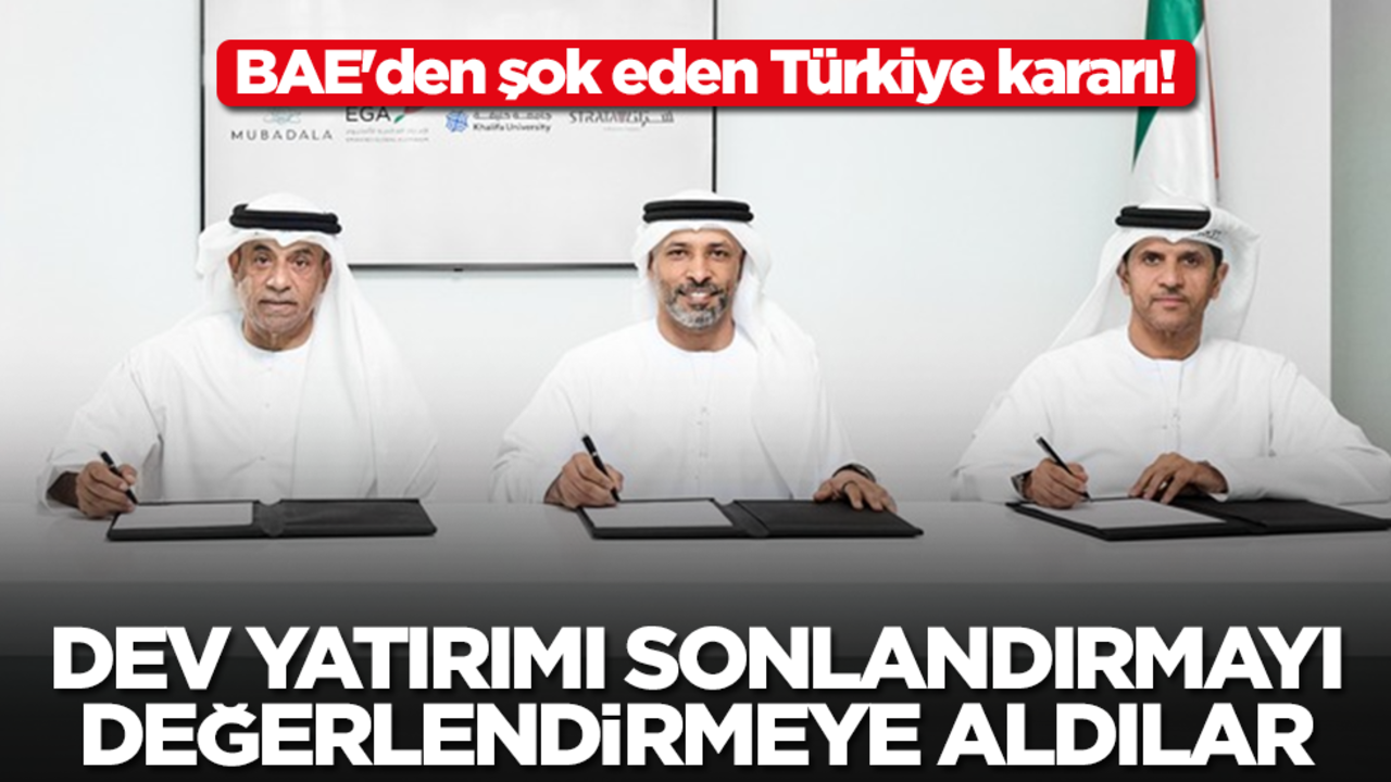 BAE'den şok eden Türkiye kararı! Dev yatırımı solandırmayı değerlendirmeye başladılar