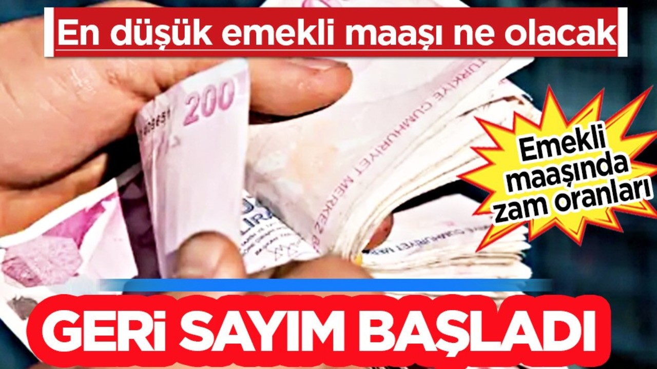 Bağ-Kur ve SSK emekli zammı ve en düşük emekli maaşı ne kadar, kaç TL? Türk-İş'in asgari ücret talebi