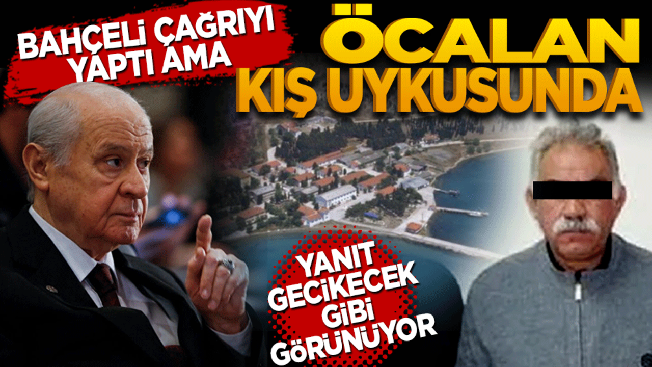 Bahçeli çağrıyı yaptı ama Öcalan kış uykusunda