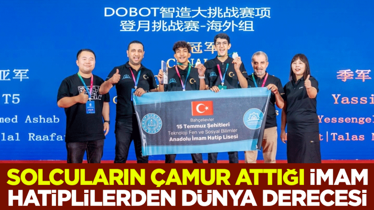 Bahçelievler 15 Temmuz Şehitleri AİHL Robot Takımı dünya ikincisi oldu