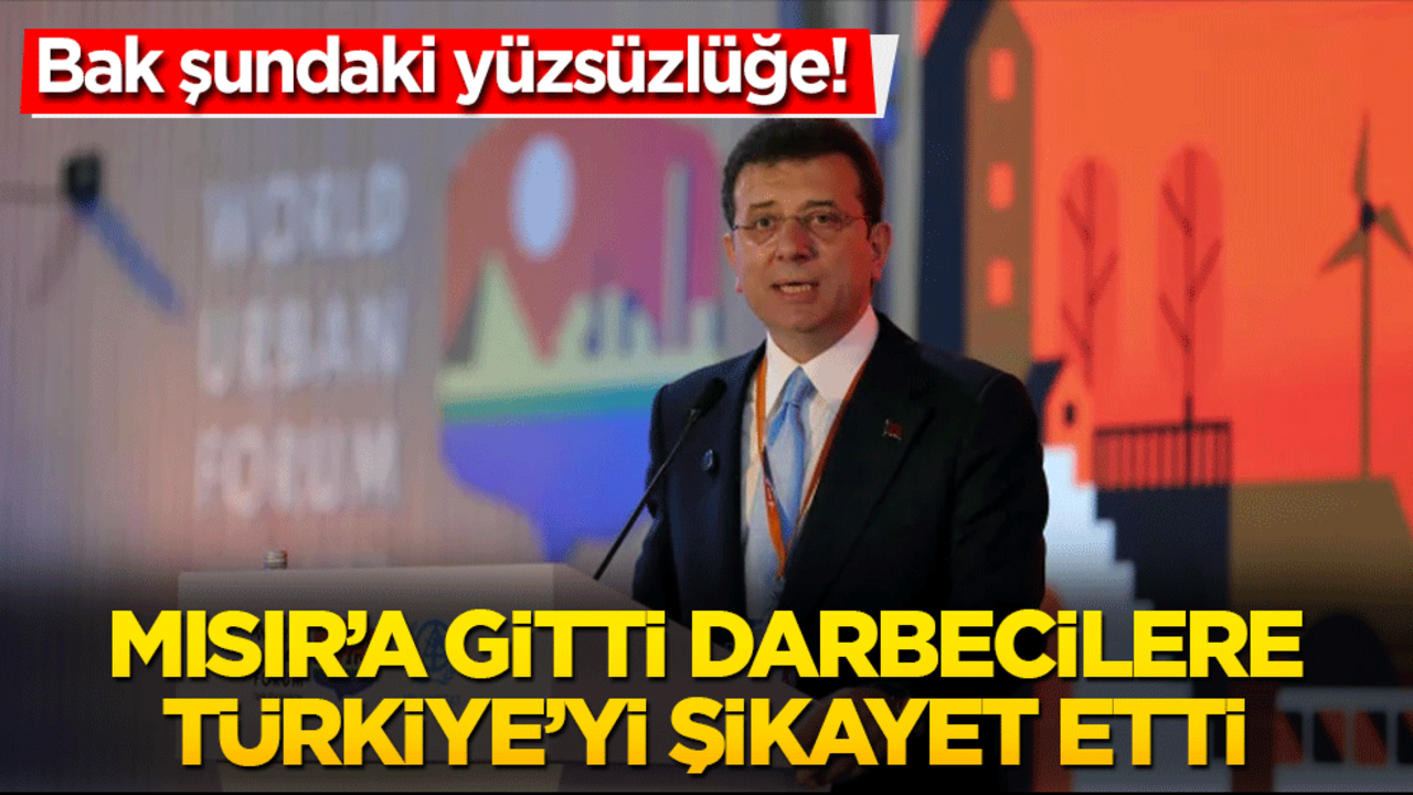 Bak şundaki yüzsüzlüğe! Sen git darbecilere Türkiye’yi şikayet et