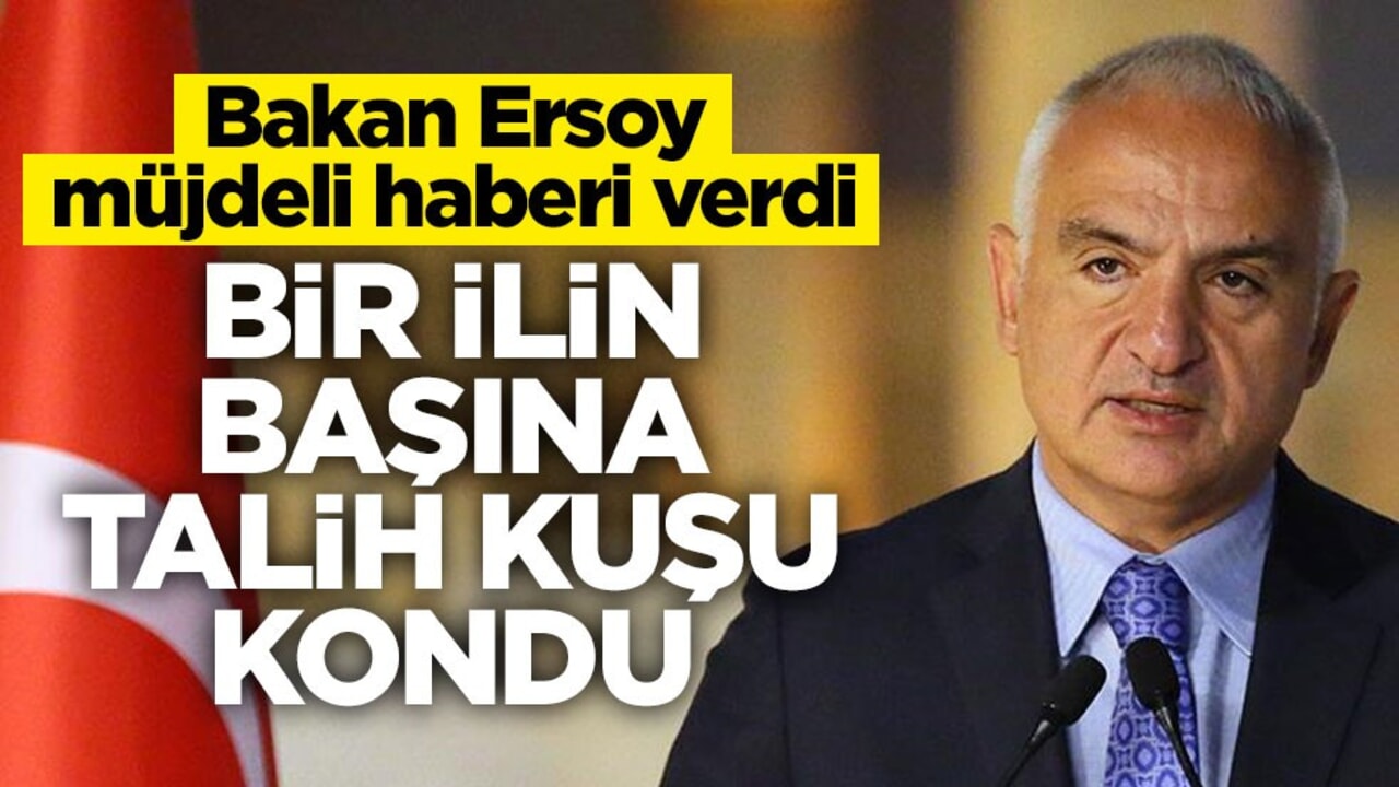 Bakan Ersoy gazetecilerin sorularını yanıtladı: Bir ile kayak merkezi müjdesi