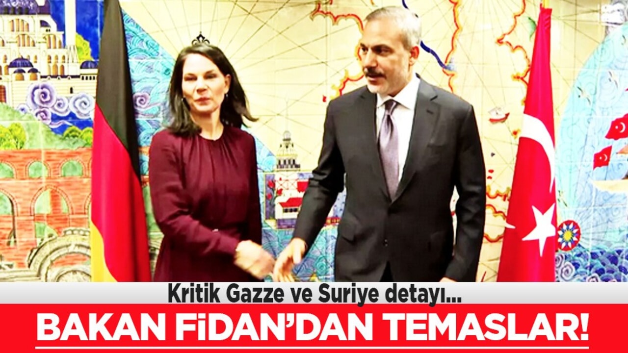 Bakan Fidan, ABD Dışişleri Bakanı Rubio ile görüştü! Gazze ve Suriye detayı...